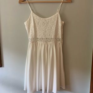 lace mini dress